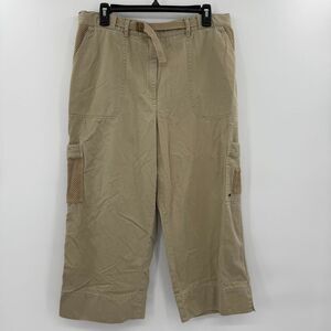 Women's‎ Lauren Ralph Lauren cropped Capri safari khaki size 16